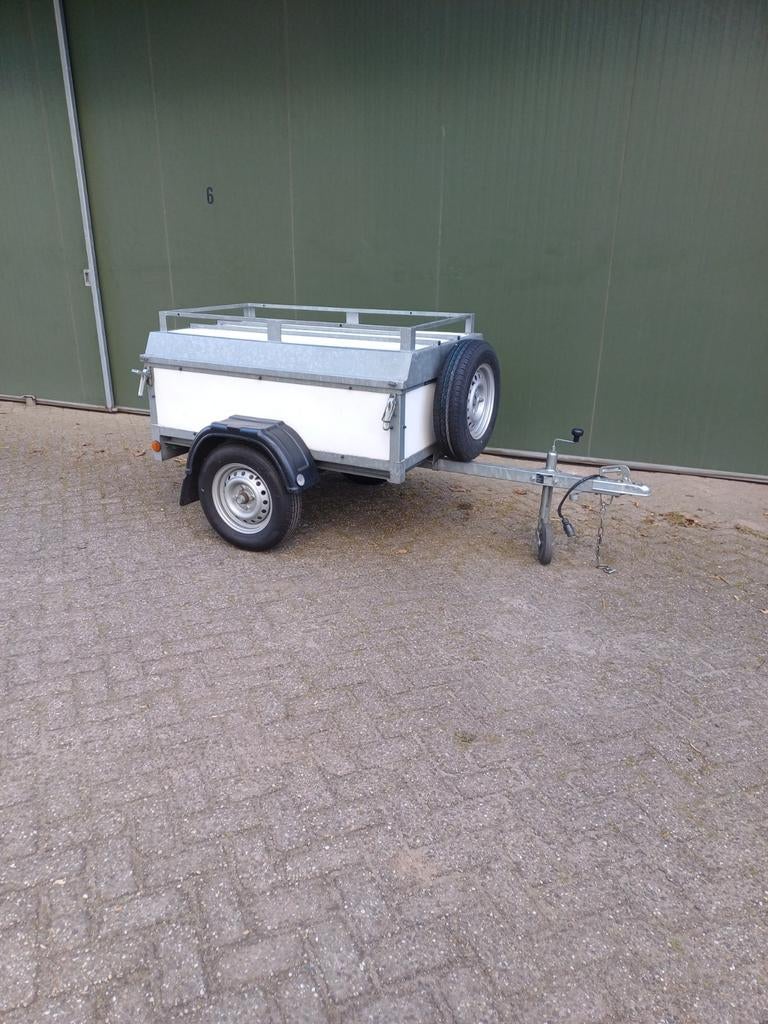 Bagagewagen powertrailer 150x100x0.60 cm, Auto diversen, Aanhangers en Bagagewagens, Ophalen of Verzenden, Zo goed als nieuw
