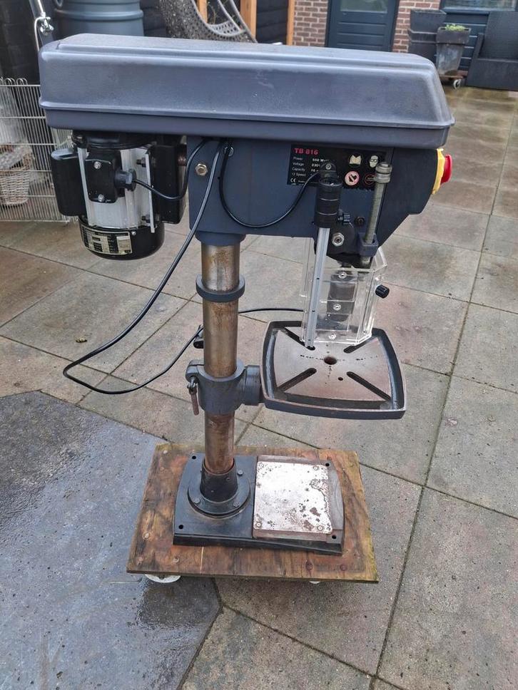 creusen tb816 kolomboormachine 550watt mk2 opname, Doe-het-zelf en Verbouw, Gereedschap | Boormachines, Gebruikt, Kolomboormachine