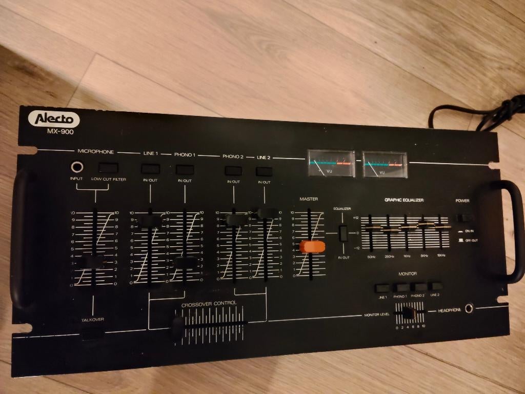 Mengpaneel alecto, Muziek en Instrumenten, Ophalen of Verzenden, Gebruikt