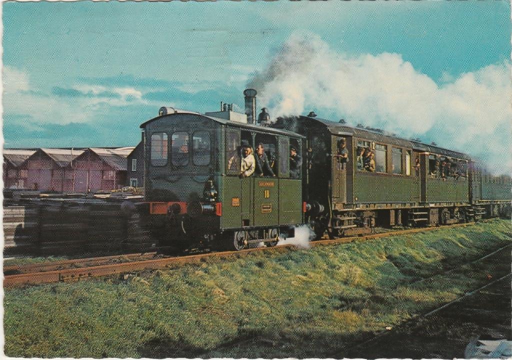 LEIDSCHENDAM Stoomlocomotief Tramweg Stichting, Verzamelen, Ansichtkaarten | Nederland, Verzenden, 1960 tot 1980, Gelopen, Zuid-Holland