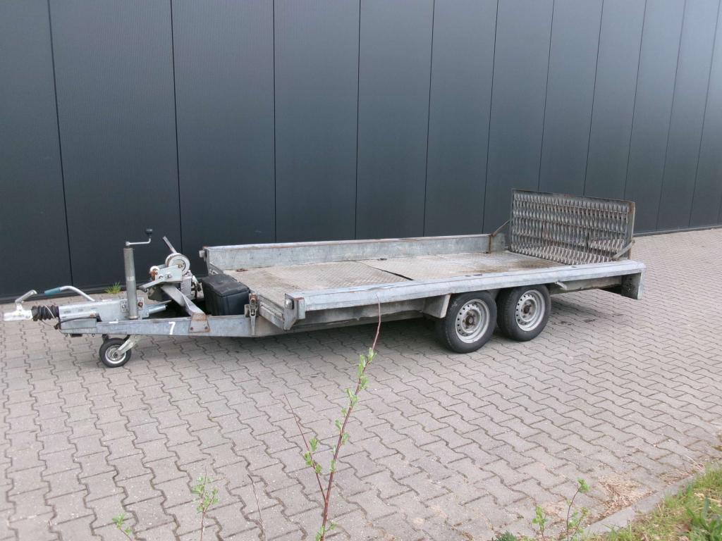 Hapert kantelbare machine-transporter. 350x160 cm, Gebruikt, Niet ingevuld, Niet ingevuld, Ophalen