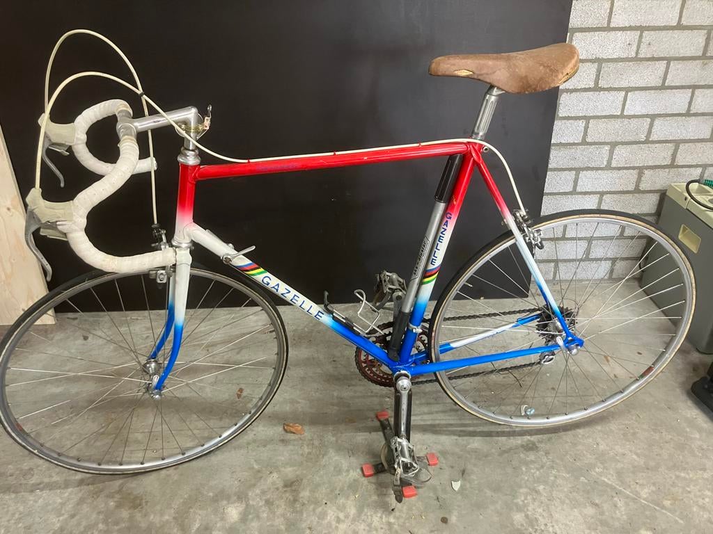 Vintage Gazelle racefiets - Shimano 600 - Frame 59cm, Ophalen, 28 inch, Gebruikt, Heren