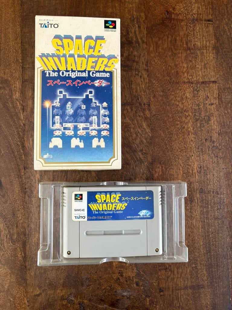 Space Invaders Super Nintendo Famicom SFC NTSC, 1 speler, Ophalen of Verzenden, Zo goed als nieuw, Vanaf 3 jaar