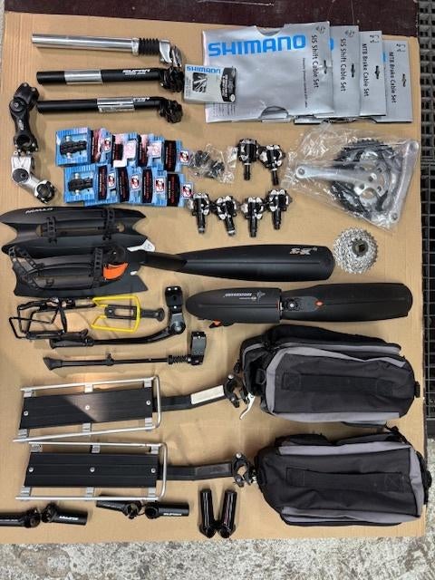 Fiets onderdelen, Fietsen en Brommers, Fietsonderdelen, Gebruikt, Mountainbike, Racefiets, Toerfiets, Ophalen