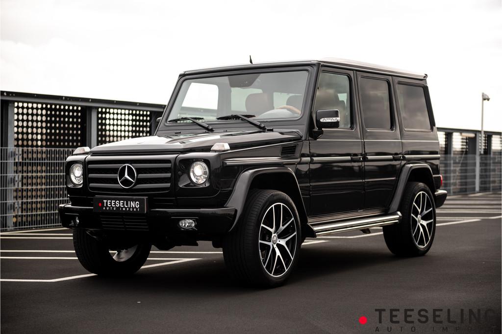 Mercedes-Benz G-Klasse 500 Lang | Designo | 388 pk V8 | Lief, Automaat, 5461 cc, G-Klasse, 138 €/maand