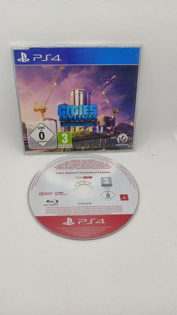 Cities skylines promo disc Playstation 4 25, Spelcomputers en Games, 1 speler, Ophalen of Verzenden, Zo goed als nieuw, Vanaf 3 jaar