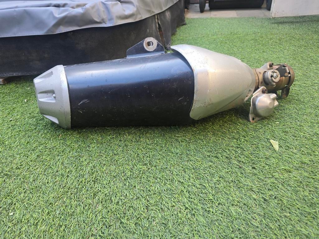 Originele uitlaat Yamaha FZ1 Fazer, Motoren, Ophalen of Verzenden, Gebruikt