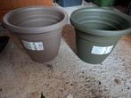 Bloempotten kunstof 30cm diameter 10 stuks, Tuin en Terras, Kunststof, Rond, Minder dan 40 cm, Ophalen