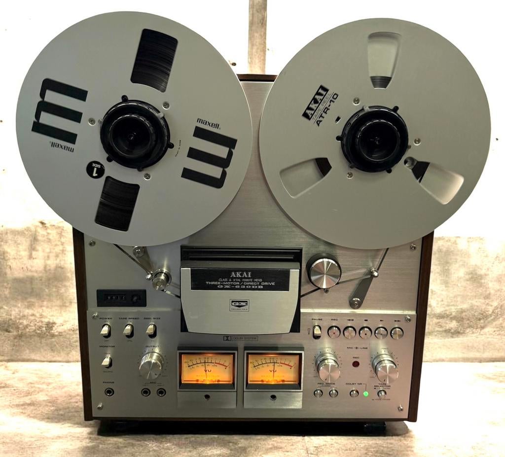 Zeer mooie Akai GX 630 DB taperecorder, Audio, Tv en Foto, Bandrecorders, Bandrecorder, Ophalen