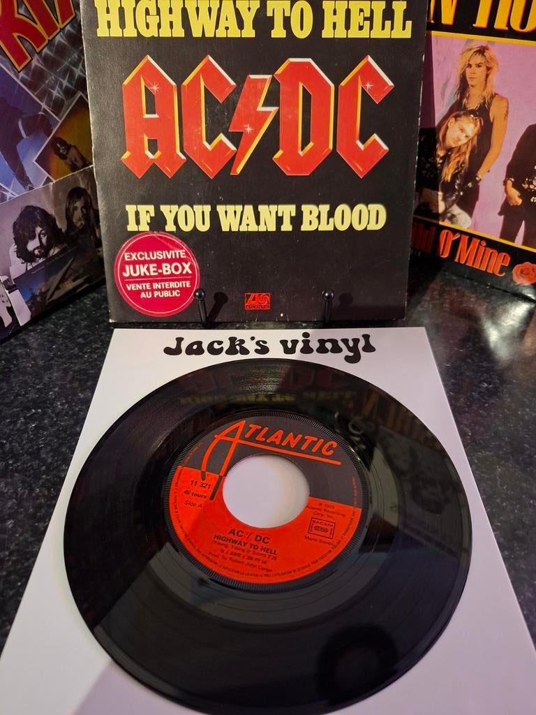 AC/DC - Highway to Hell   1979, Ophalen of Verzenden, Gebruikt, 7 inch