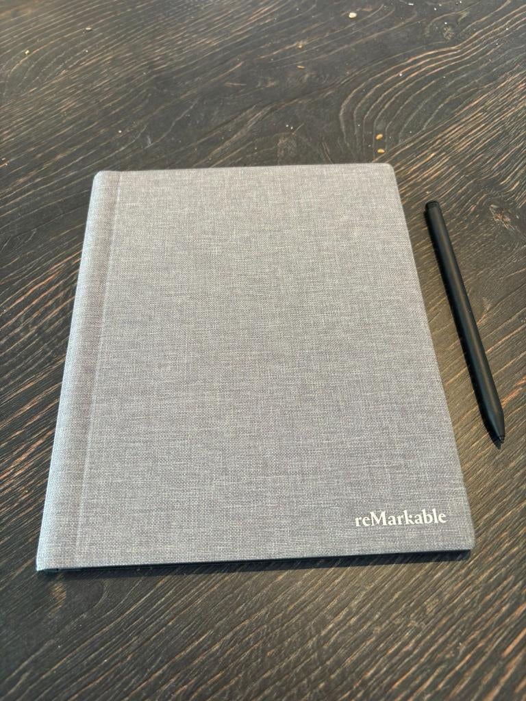 Remarkable 2 incl Pen en Case, Computers en Software, Ophalen of Verzenden, Zo goed als nieuw, Draadloos, Remarkable II