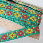 11 mtr vintage band, Ophalen of Verzenden, Nieuw, Lint, Band of Elastiek