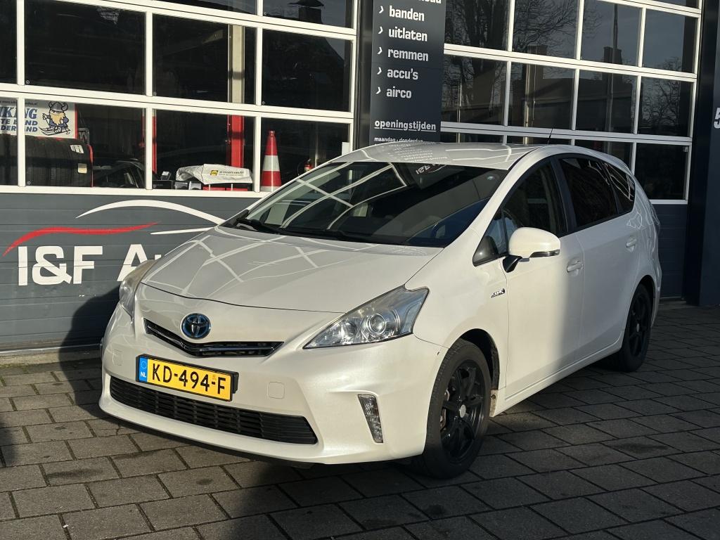 Toyota Prius Wagon 1.8 Aspiration 7-Persoons (bj 2014), Auto's, Toyota, Automaat, Euro 5, Stof, Gebruikt