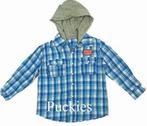 Maat 92 Blauw geruit Dunnes overhemd NIEUW (9571) a, Kinderen en Baby's, Kinderkleding | Maat 92, Dunnes, Overhemd of Blouse, Nieuw