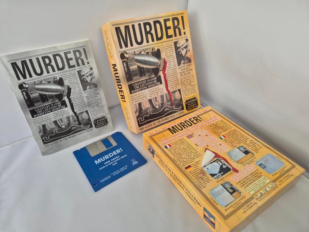 Murder Commodore Amiga A500 A1000 A2000, Ophalen of Verzenden