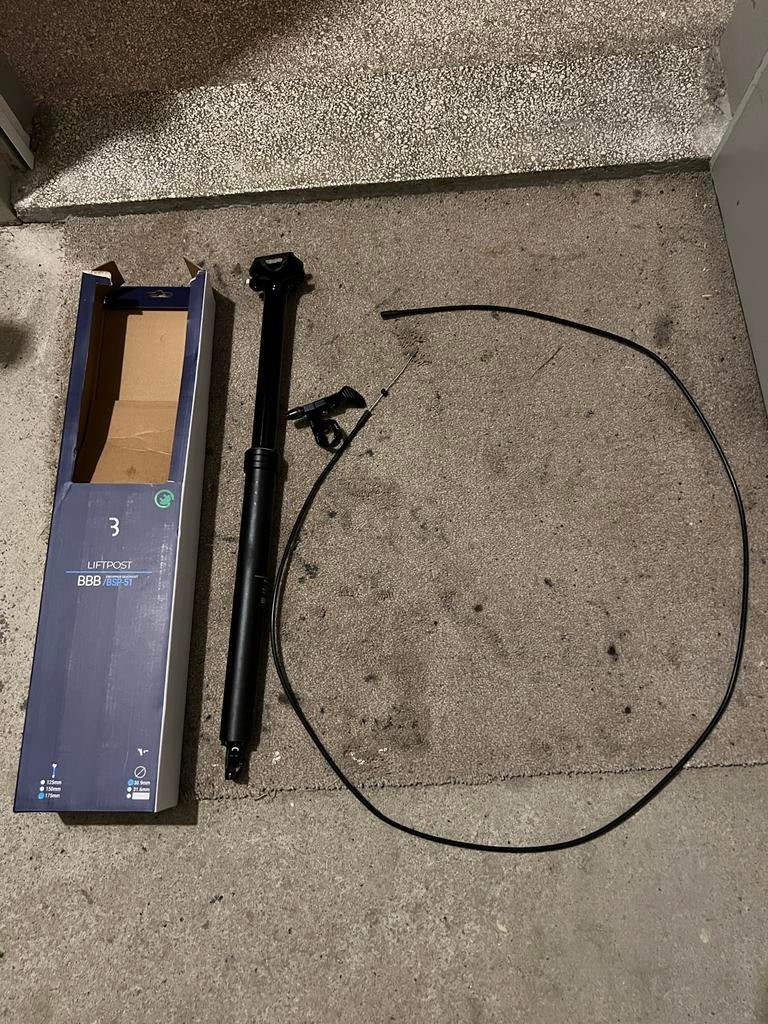 BBB Dropper Post met hendel - 30.9mm, 150mm travel, Gebruikt, Overige typen, Ophalen of Verzenden, Aluminium