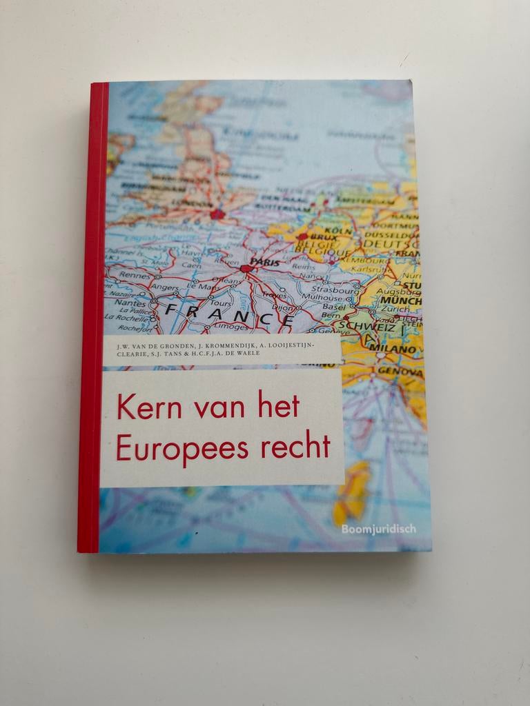 Kern van het Europees recht, Boeken, Studieboeken en Cursussen, Ophalen of Verzenden, Gamma, Zo goed als nieuw, WO