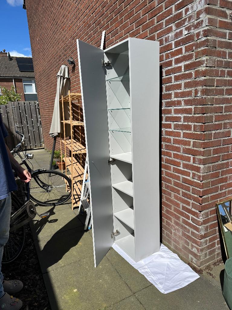 Ikea Godmorgon Angsjon, Huis en Inrichting, Ophalen, (Half)hoge kast, Minder dan 50 cm, Zo goed als nieuw