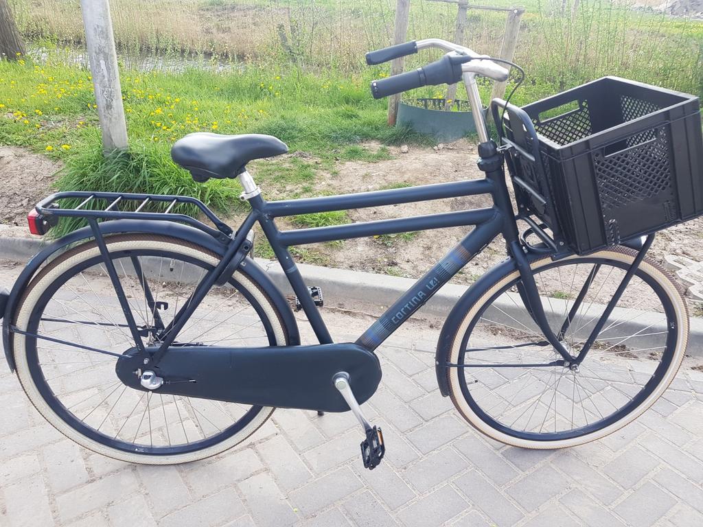 Cortina U4 28 inch jeans., Fietsen en Brommers, Versnellingen, Zo goed als nieuw, 53 tot 57 cm, Ophalen