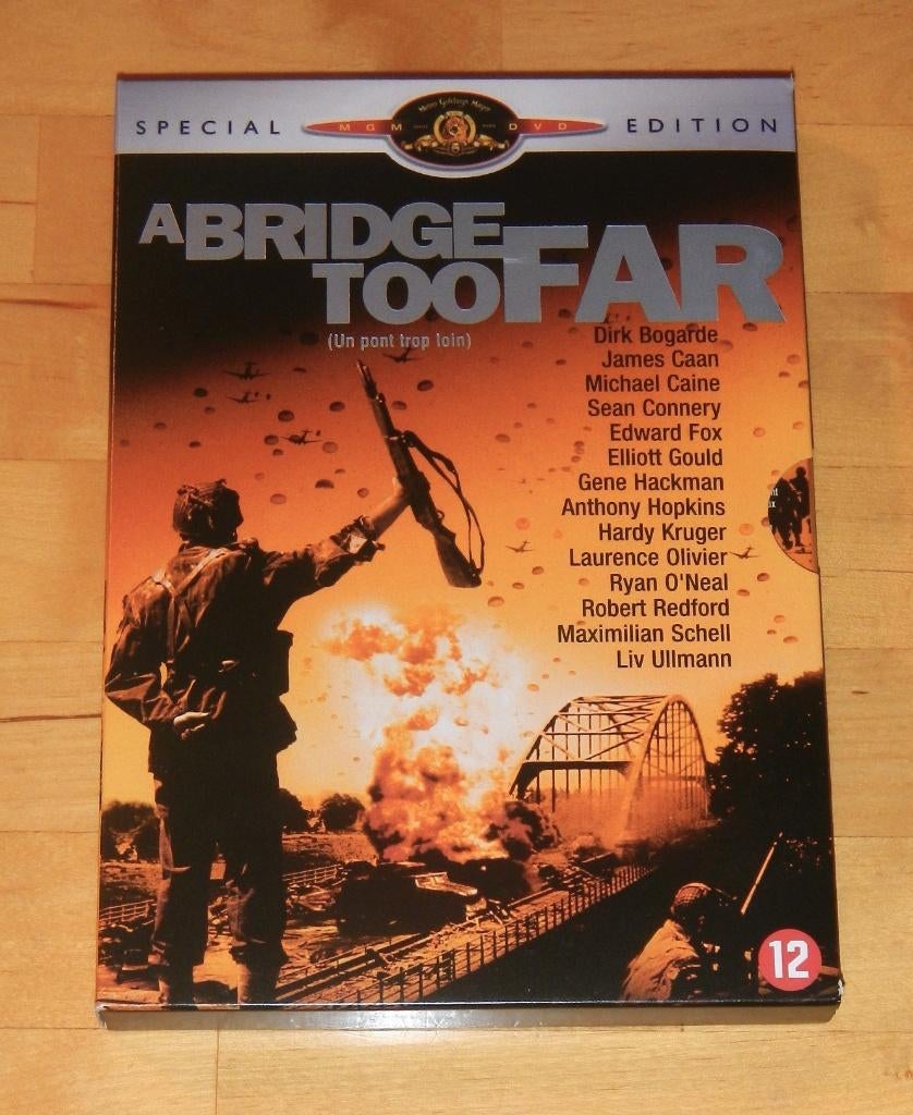 2 dvd SE - A Bridge Too Far - WWII, Ophalen, Alle leeftijden, Zo goed als nieuw, 1940 tot 1960