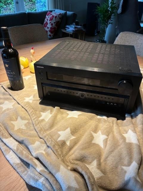 TK: Onkyo 7 kanalen receiver TX-nr818, Ophalen, Gebruikt, 120 watt of meer, Onkyo