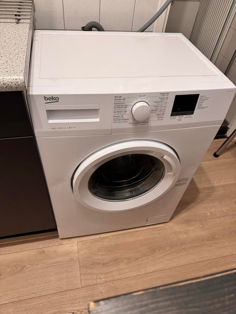 Beko Wasmachine 6 kg 1400 toeren A+++, Witgoed en Apparatuur, 1200 tot 1600 toeren, Gebruikt, 4 tot 6 kg, Ophalen of Verzenden