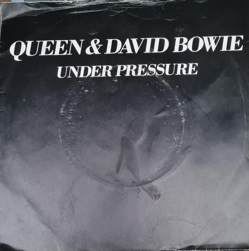 QUEEN & DAVID BOWIE  - UNDER PRESSURE, Cd's en Dvd's, Vinyl Singles, Ophalen of Verzenden, Gebruikt