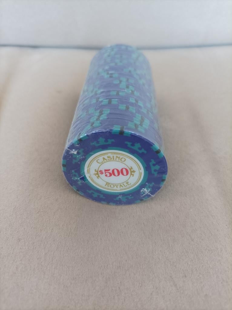 Casino 500 royale'chips, Ophalen of Verzenden, Nieuw, Overige merken