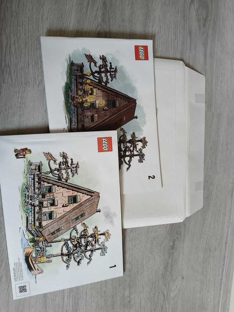 Lego ideas-  a frame cabin, 21338, Lego, Ophalen of Verzenden, Ideas, Zo goed als nieuw