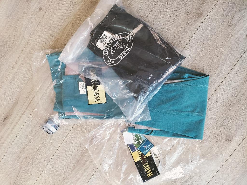 3x nieuwe Harry's Horse rijbroeken Full Grip - maat D36, Dieren en Toebehoren, Dressuur, Nieuw, Dames, Onderkleding