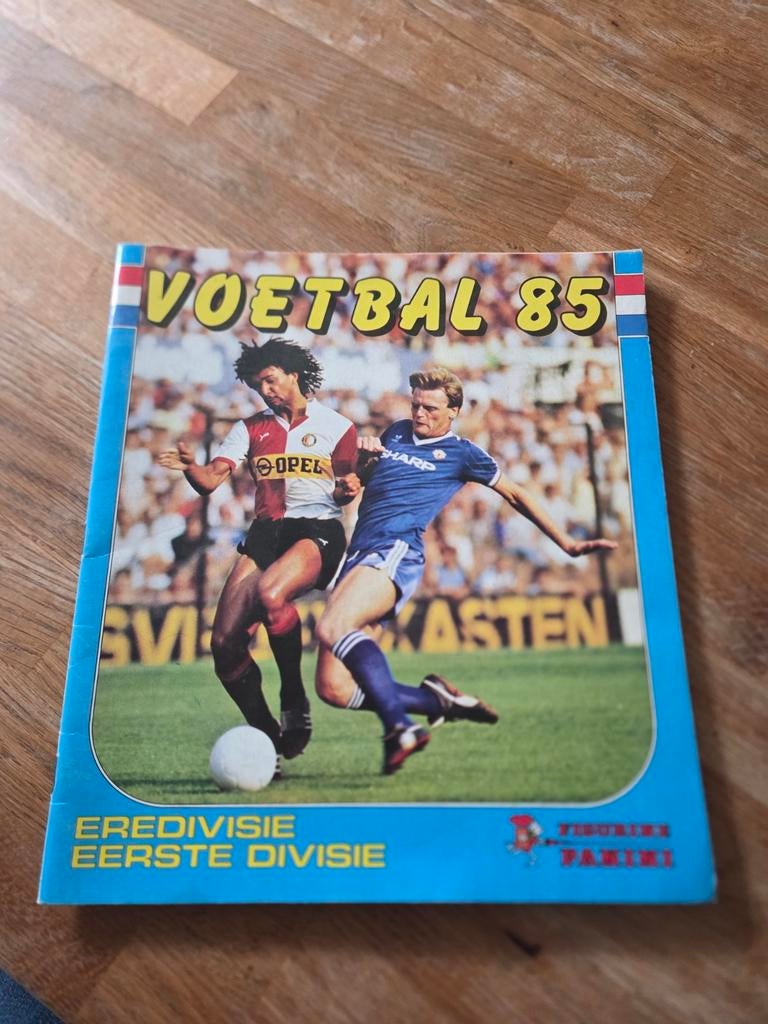 Panini Voetbal 85 Incompleet, Verzamelen, Ophalen of Verzenden, Zo goed als nieuw, Poster, Plaatje of Sticker