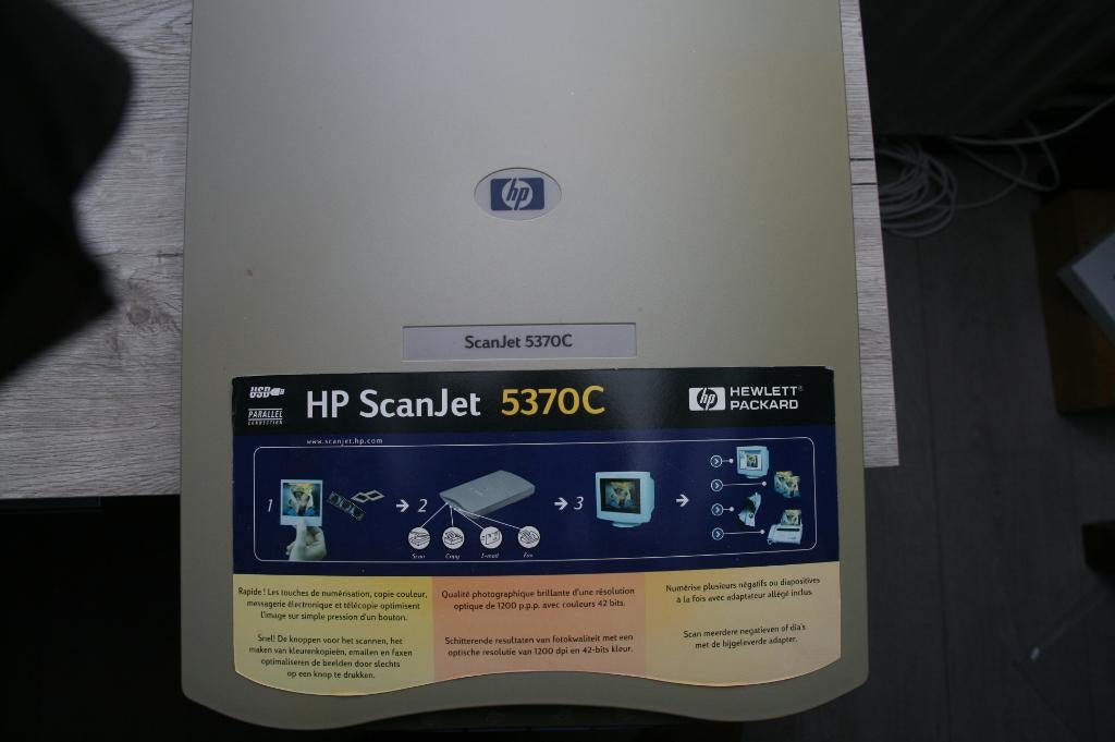 scanner, Computers en Software, Ophalen, Zo goed als nieuw, HP, Flatbedscanner