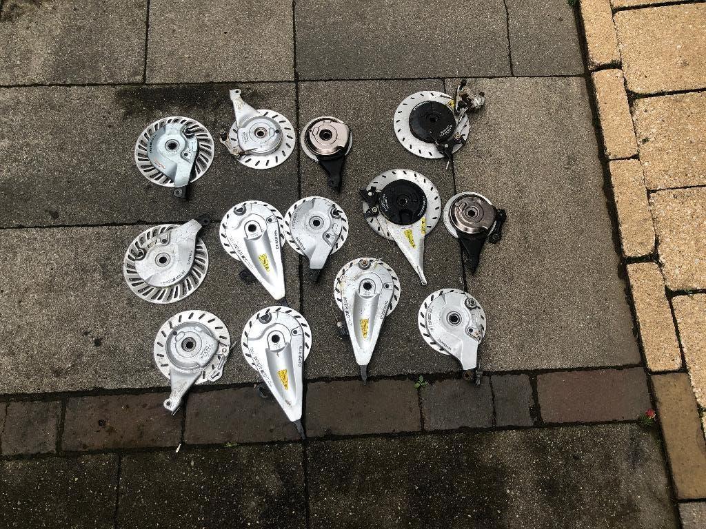 SHIMANO Nexus voorwiel achterwiel rollerbrake 26/28inch, Fietsen en Brommers, Ophalen of Verzenden, Gebruikt, Shimano Nexus