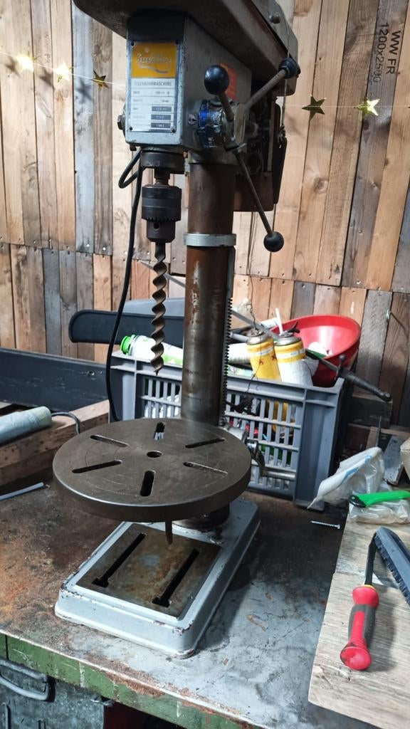 Huvema HU 16 Kolomboormachine, Ophalen, Gebruikt, Kolomboormachine