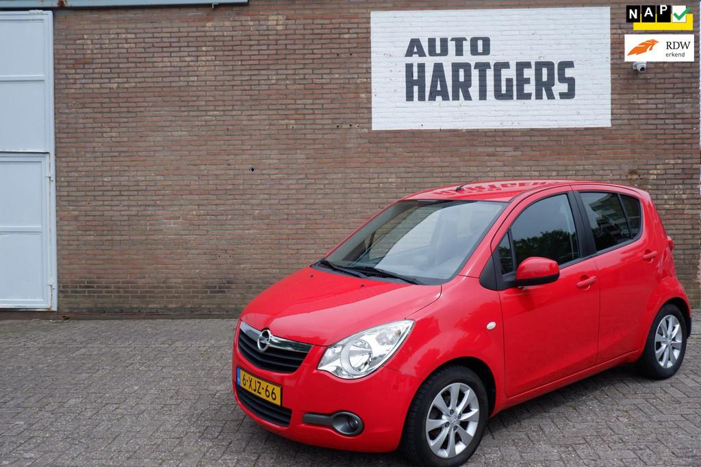 Opel Agila 1.2 Berlin apk tot 1 april 2027.airco, trekhaak, Auto's, Voorwielaandrijving, Stof, 4 cilinders, 965 kg