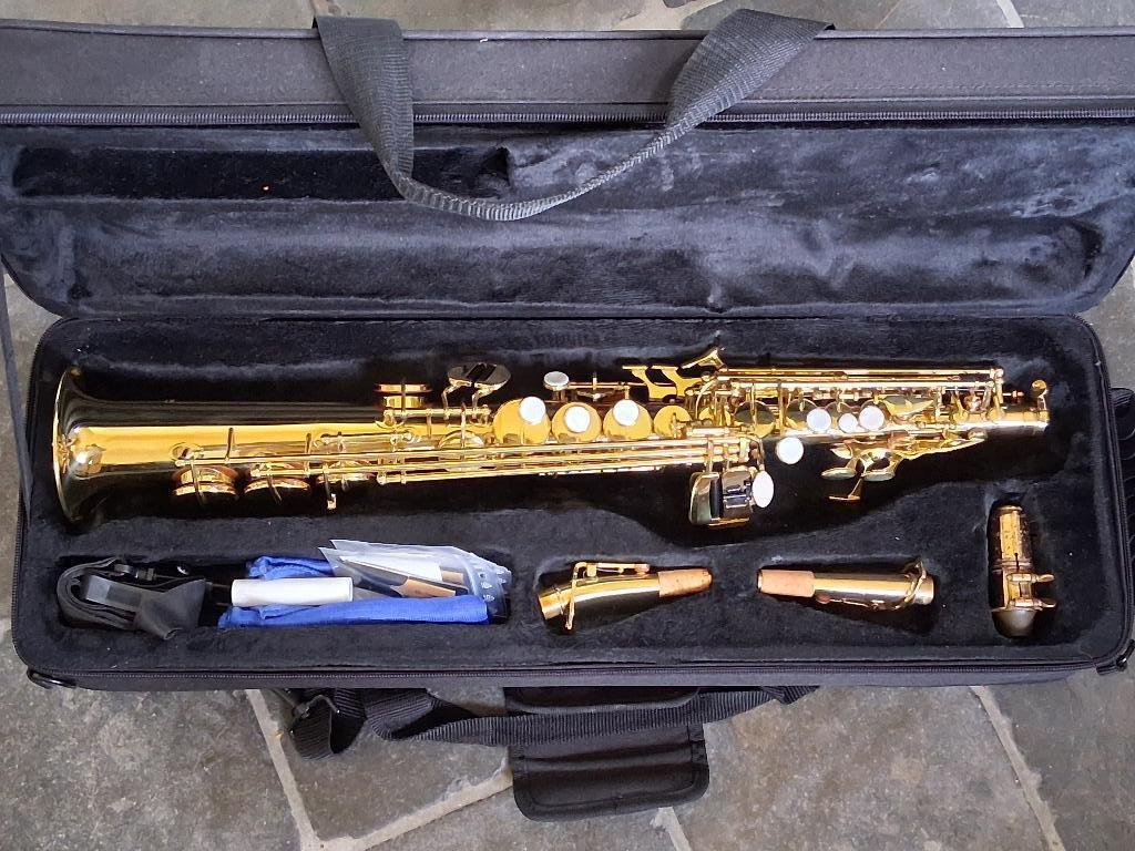 Thomann TSS-380 sopraansaxofoon als nieuw, Muziek en Instrumenten, Blaasinstrumenten | Saxofoons, Ophalen of Verzenden, Zo goed als nieuw