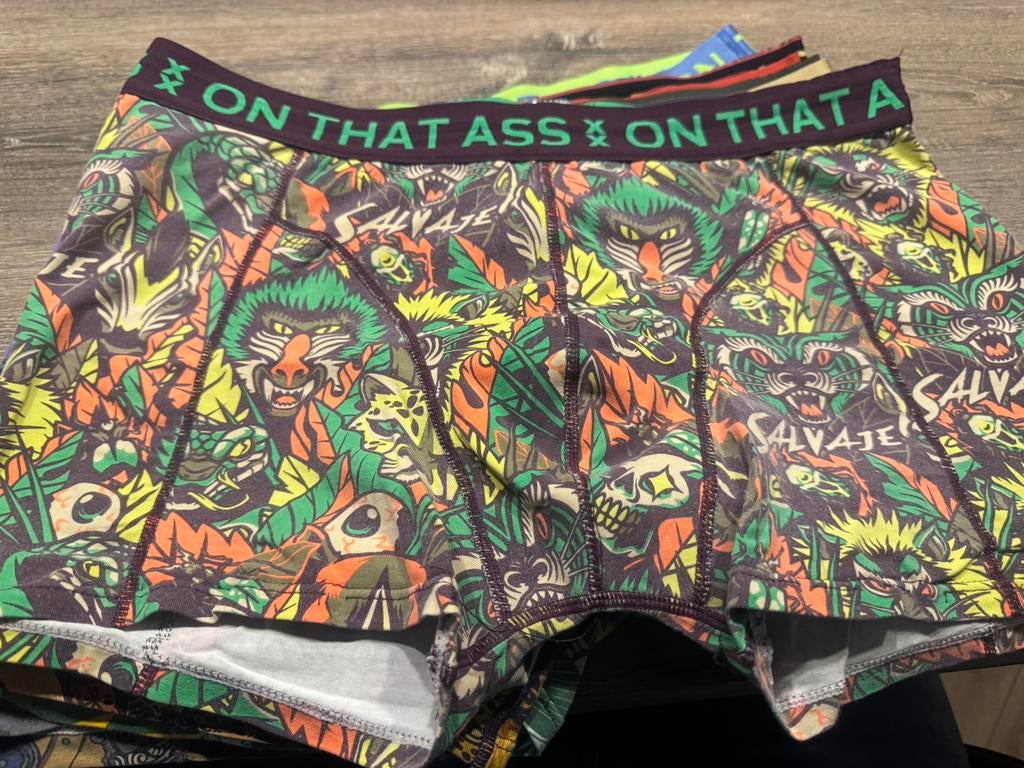 7x gedragen ON THAT ASS onderbroeken XXL, Ophalen of Verzenden, Overige kleuren, Boxer