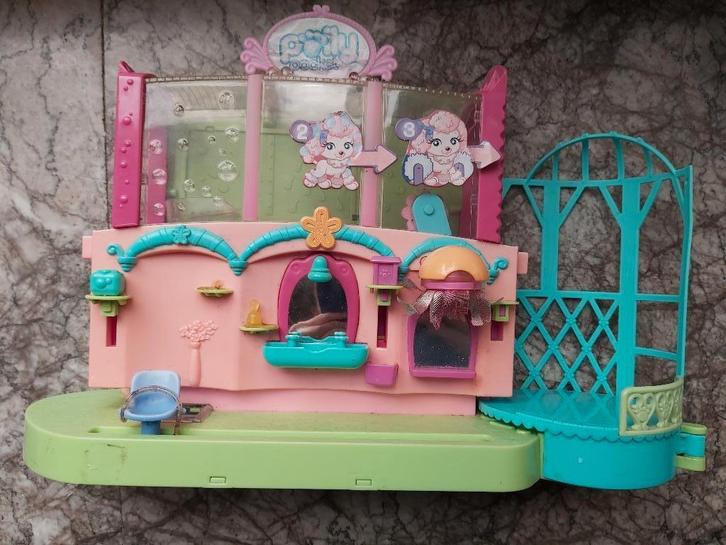 Polly Pocket wassalon, Verzamelen, Speelgoed, Gebruikt, Ophalen of Verzenden