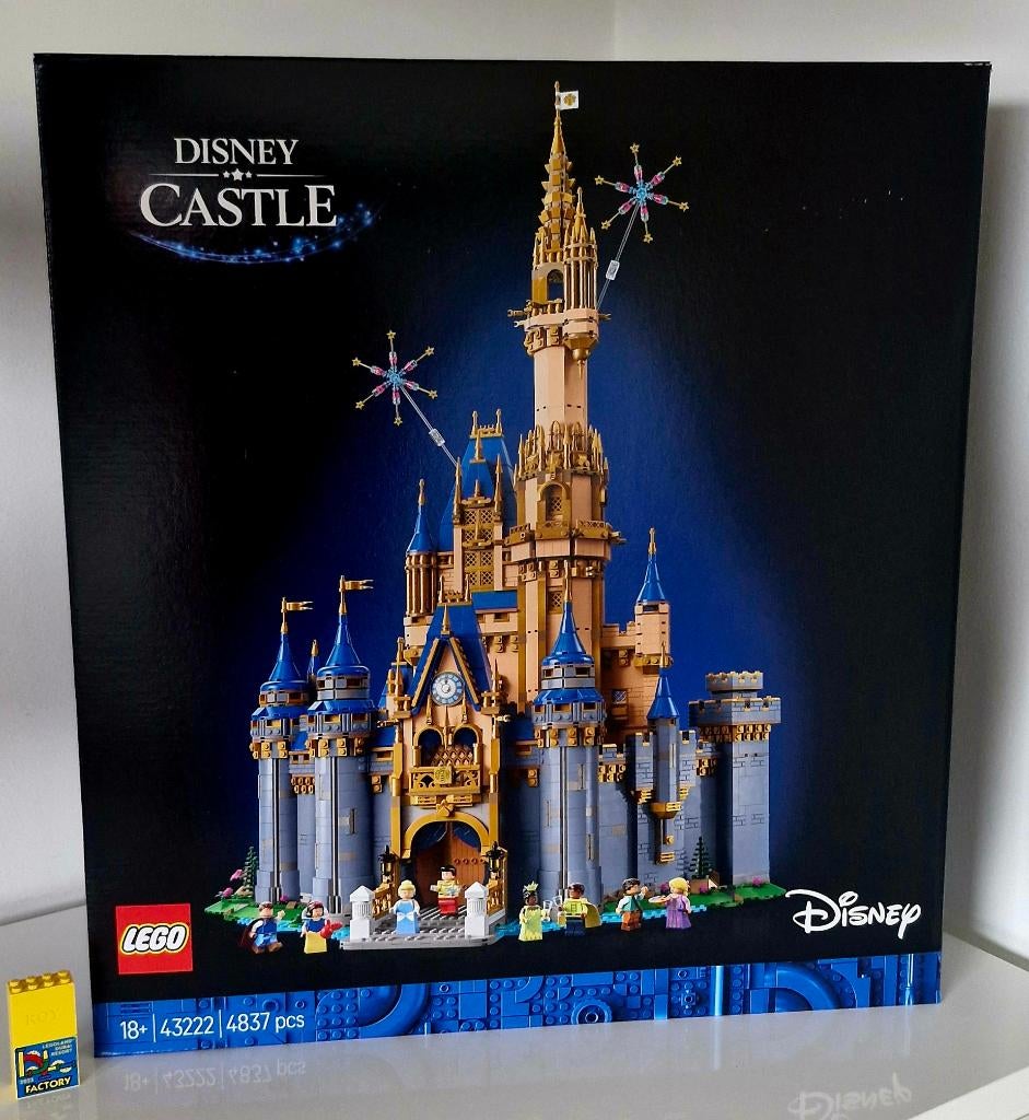 Lego 43222 Disney Kasteel, Ongeopend/sealed, Lego, Nieuw, Ophalen of Verzenden