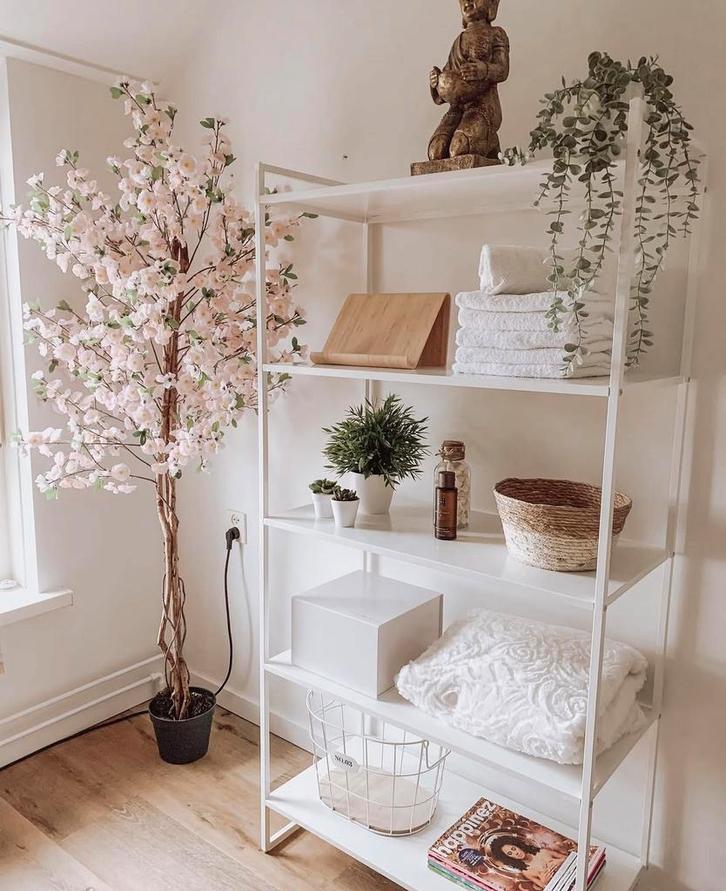 JONAXEL Ikea Stellingkast, wit, 80x38x160 cm, Huis en Inrichting, Kasten | Stellingkasten, Gebruikt, Ophalen