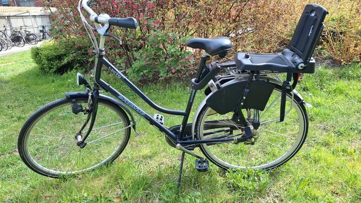 Batavus damesfiets met 7 versnellingen en kinderzitje, Fietsen en Brommers, Fietsen | Dames | Damesfietsen, Ophalen of Verzenden
