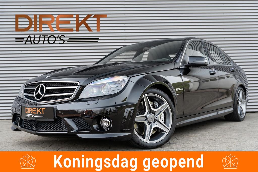 Mercedes-Benz C-klasse AMG C63 V8 DEALER ONDERHOUDEN, Automaat, Achterwielaandrijving, Zwart, Bedrijf