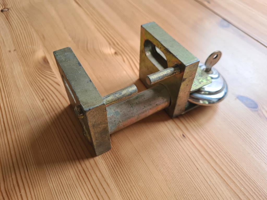 Disselslot MEWAHO T270 + discusslot anti diefstal slot, Ophalen of Verzenden, Gebruikt