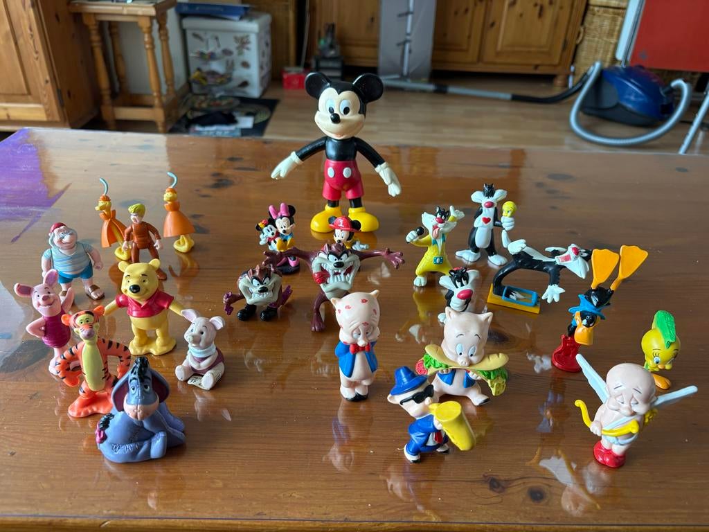 Vintage 1994 collectie Disney en Looney Tunes figuren, Verzamelen, Ophalen, Zo goed als nieuw
