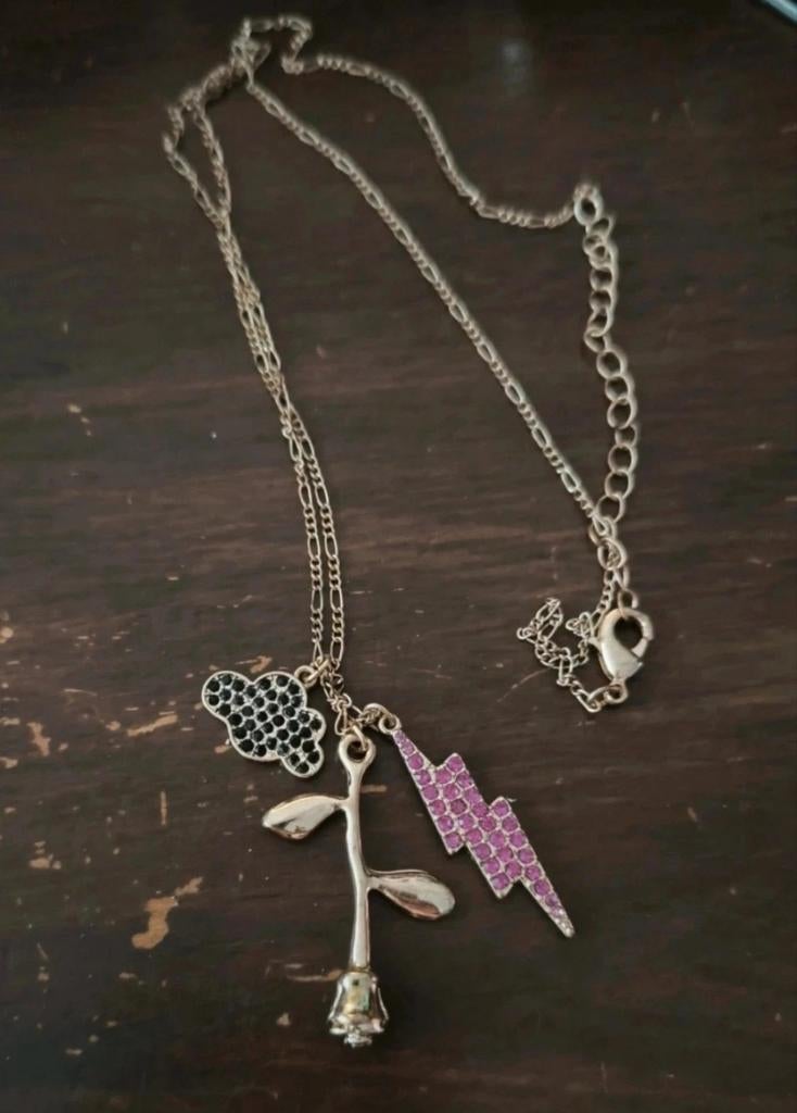 The Vampire's Wife - Ketting - Vampire's Wife - Nick Cave, Ophalen of Verzenden, Zo goed als nieuw, Goud, Verstelbaar