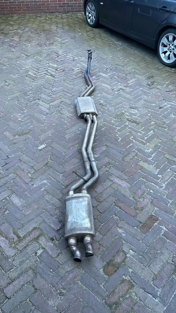RVS uitlaat BMW E30 M20, Ophalen, Gebruikt, BMW