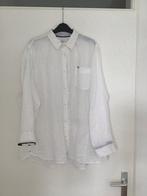 Wit linnen heren overhemd XXL, Ophalen of Verzenden, Zo goed als nieuw, Wit, Overige halswijdtes