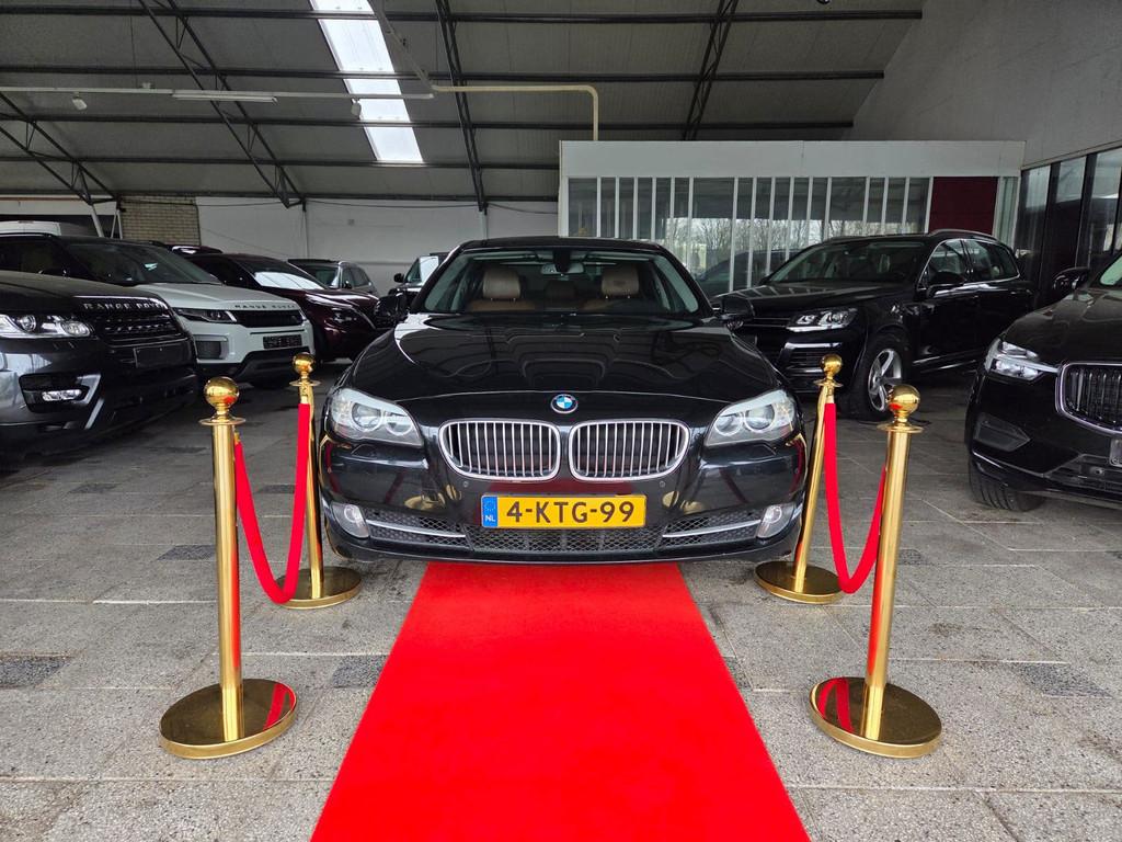 BMW 5-serie 525D 3.0D Pano+ Cognac Interior FULL!, Auto's, BMW, Automaat, Euro 5, Achterwielaandrijving, 4 cilinders