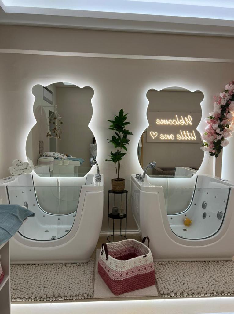 Babyspa/babyspa baden! Koop geen 2de hands baden! Lees meer!, Ophalen of Verzenden, Zo goed als nieuw, Overige typen