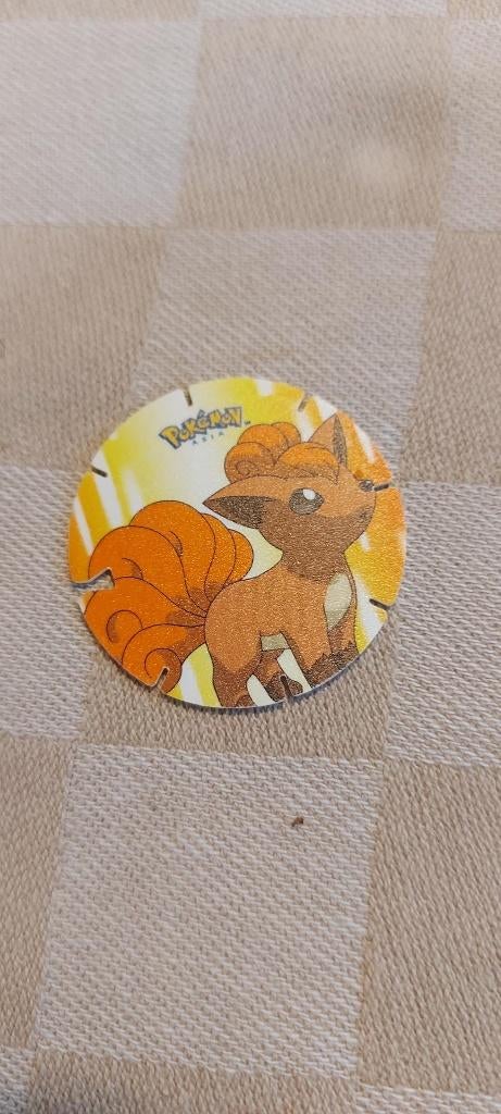 flippo pokemon chiki balls zeldzaam Vulpix fraai, Verzamelen, Flippo's, Ophalen of Verzenden, Losse flippo's